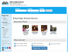 Tablet Screenshot of enkahighschool.org